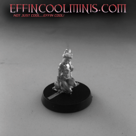 Princess Leah in Slave Costume – Tabbed Base Pewter Miniature