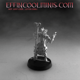 Balshazuu – Feared Necromancer – Tabbed Base Pewter Miniature