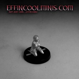Slave Rhianne Tabbed Base Pewter Miniature