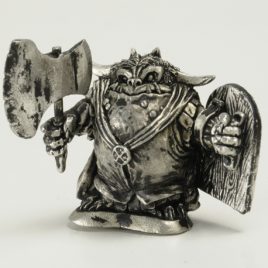 Oldschool Goblin with Axe & Shield