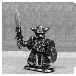 Dwarf of the Iron Crags with Sword