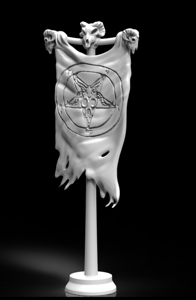 Banner of the Profane by Effincool Miniatures