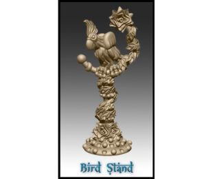 Bird Stand by Effincool Miniatures