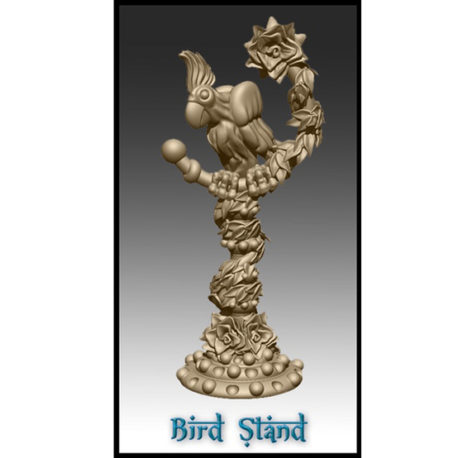 Bird Stand by Effincool Miniatures