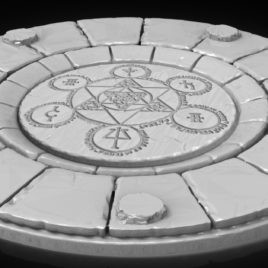 Floor Piece with Insert 1