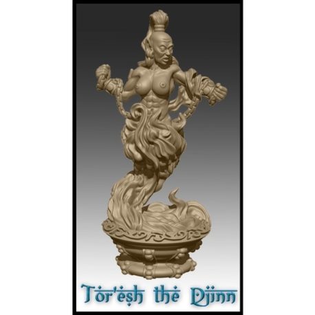 The Djinn from Effincool Miniatures