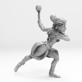 Drumming Partner by Effincool Miniatures