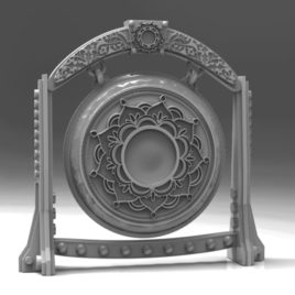 Palace Gong by Effincool Miniaures