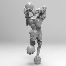 Crystal Ball Juggler by Effincool Miniatures