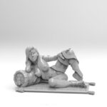 Lounging Hetaira by Effincool Miniatures