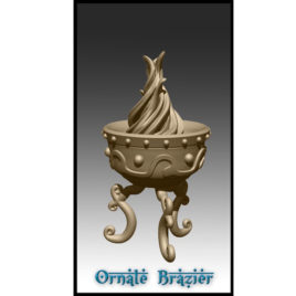 Ornate Brazier by Effincool Miniatures
