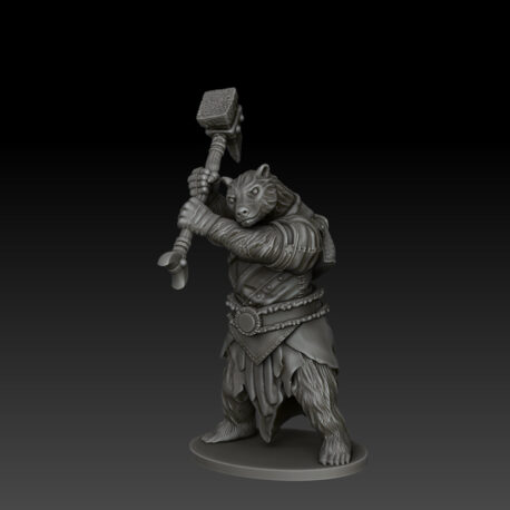 kobold press bearfolk fighter