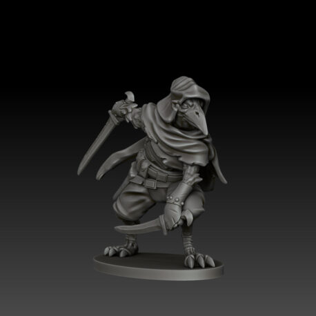 kobold press ravenfolk rogue