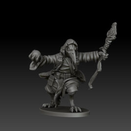 kobold press ravenfolk wizard